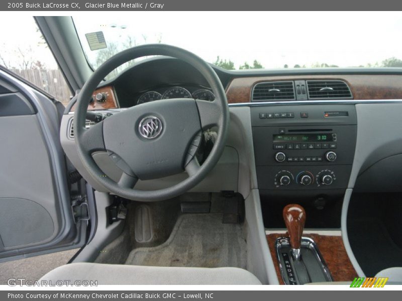 Glacier Blue Metallic / Gray 2005 Buick LaCrosse CX