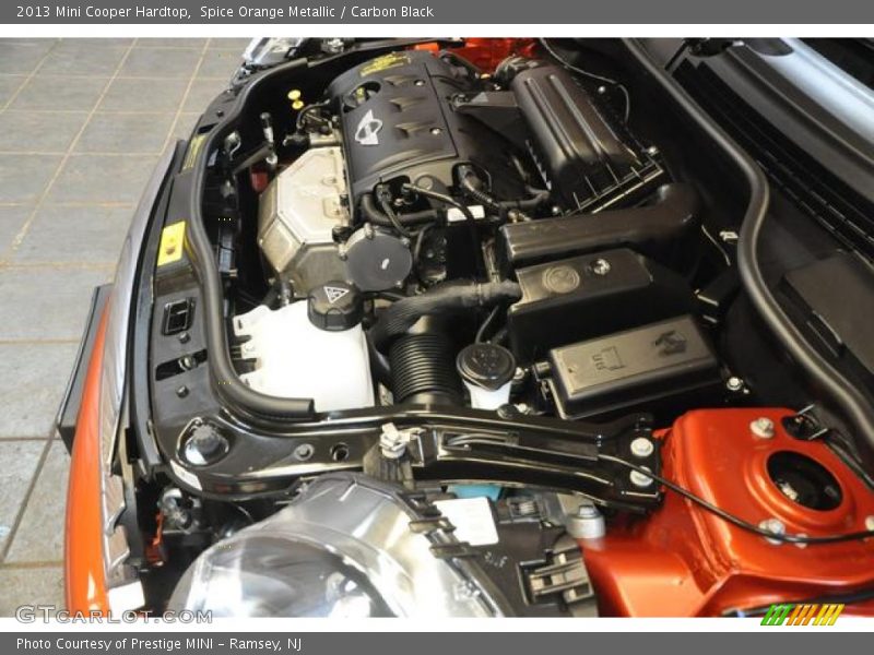 Spice Orange Metallic / Carbon Black 2013 Mini Cooper Hardtop