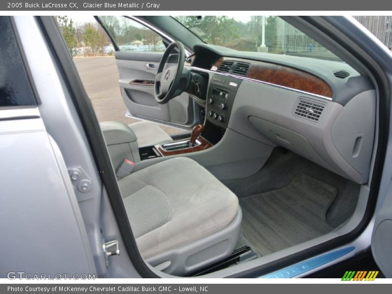 Glacier Blue Metallic / Gray 2005 Buick LaCrosse CX