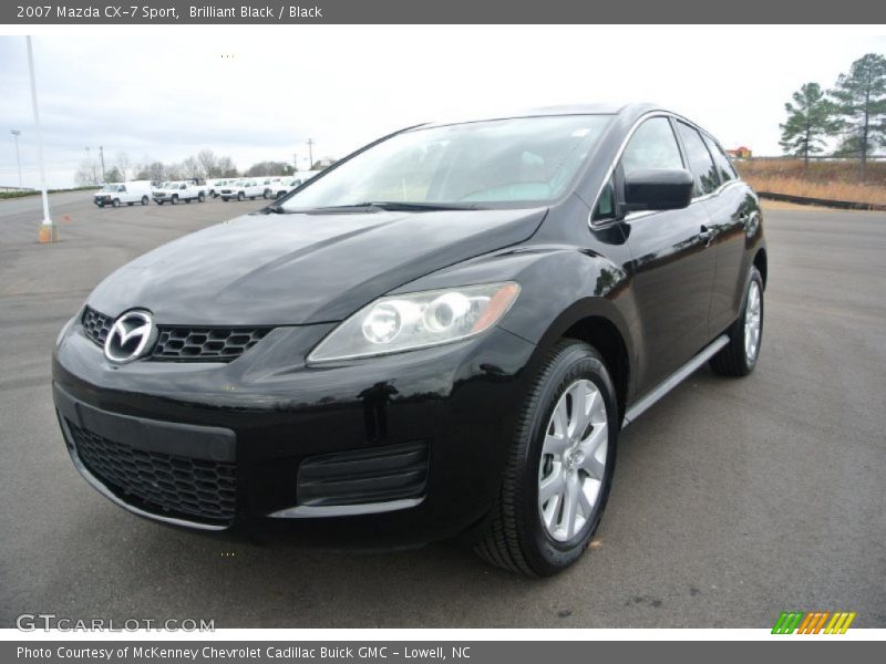 Brilliant Black / Black 2007 Mazda CX-7 Sport