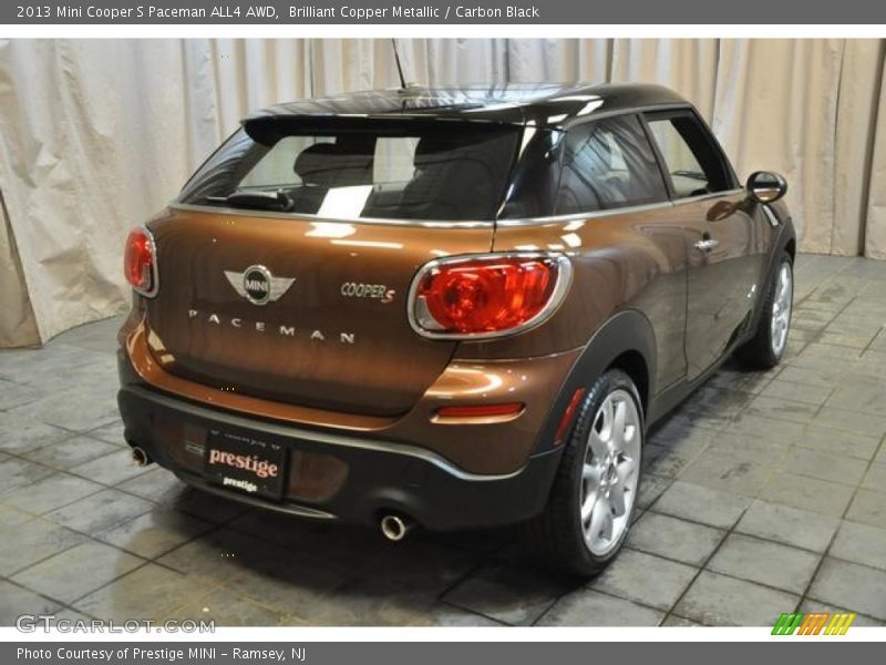 Brilliant Copper Metallic / Carbon Black 2013 Mini Cooper S Paceman ALL4 AWD