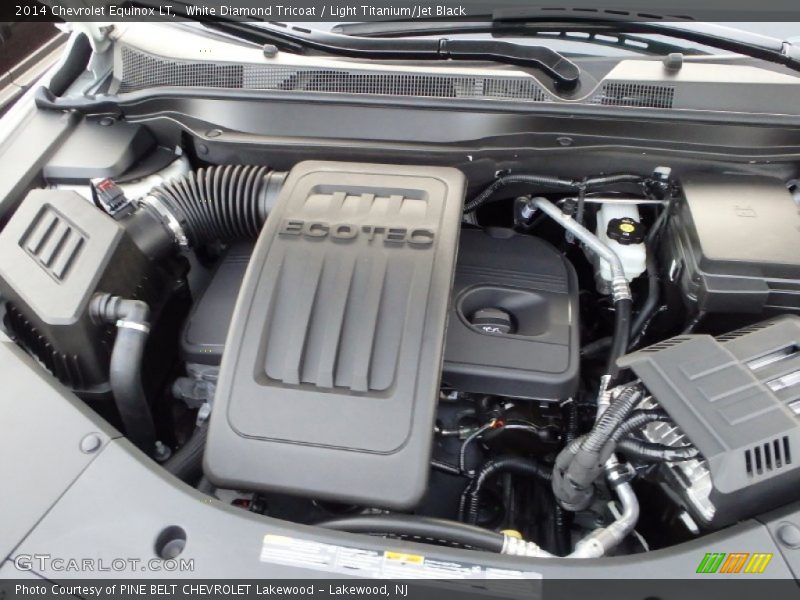 White Diamond Tricoat / Light Titanium/Jet Black 2014 Chevrolet Equinox LT