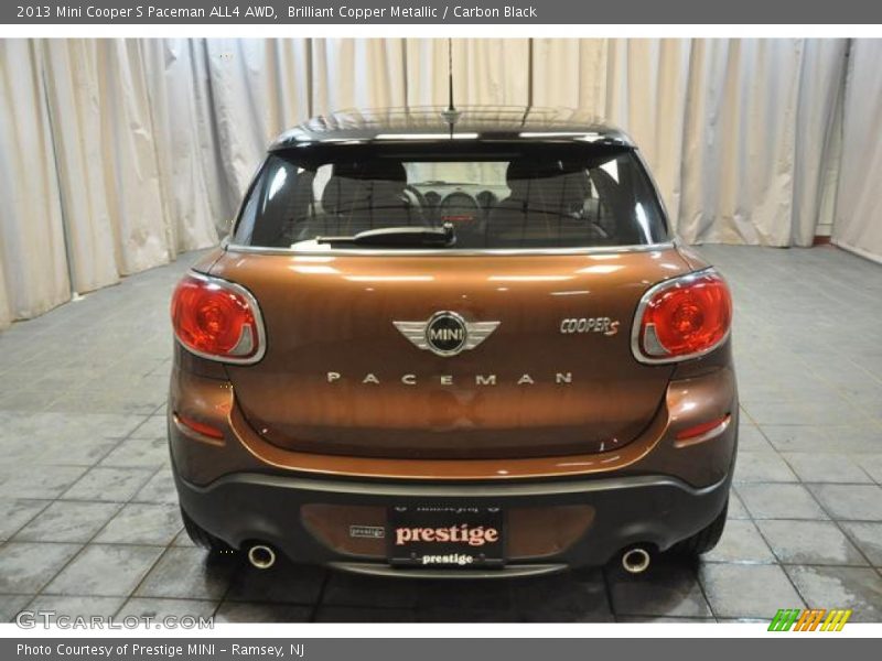 Brilliant Copper Metallic / Carbon Black 2013 Mini Cooper S Paceman ALL4 AWD