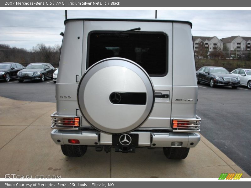 Iridium Silver Metallic / Black 2007 Mercedes-Benz G 55 AMG