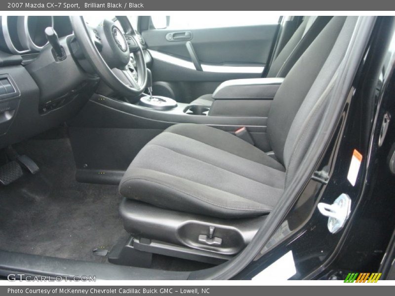Brilliant Black / Black 2007 Mazda CX-7 Sport