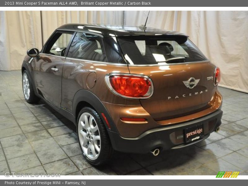 Brilliant Copper Metallic / Carbon Black 2013 Mini Cooper S Paceman ALL4 AWD