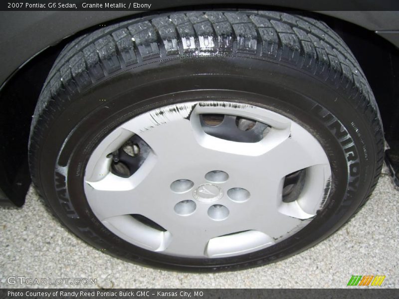 Granite Metallic / Ebony 2007 Pontiac G6 Sedan
