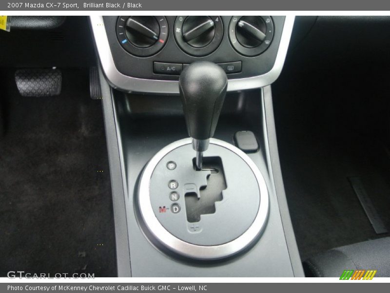 Brilliant Black / Black 2007 Mazda CX-7 Sport