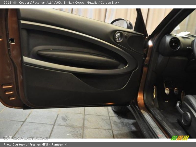 Brilliant Copper Metallic / Carbon Black 2013 Mini Cooper S Paceman ALL4 AWD