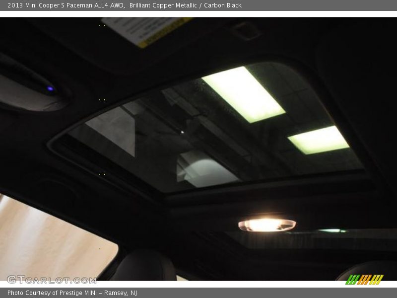 Brilliant Copper Metallic / Carbon Black 2013 Mini Cooper S Paceman ALL4 AWD