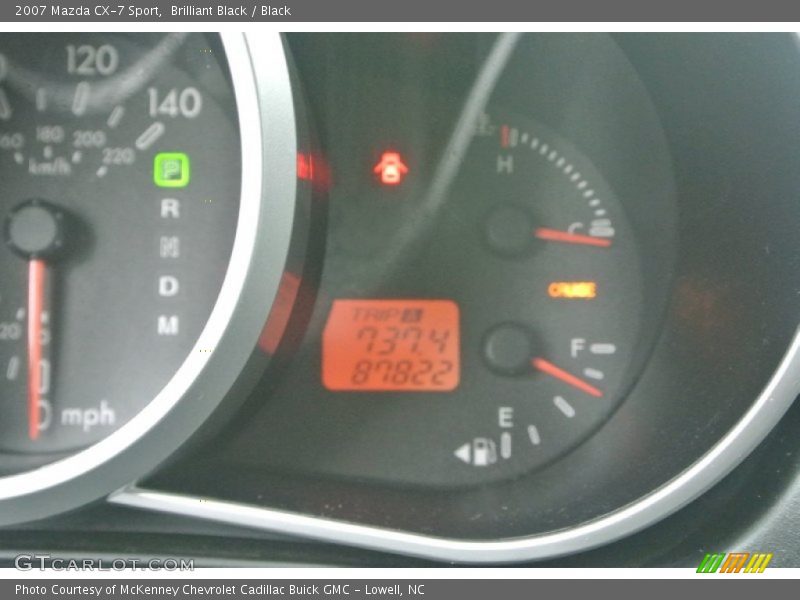 Brilliant Black / Black 2007 Mazda CX-7 Sport