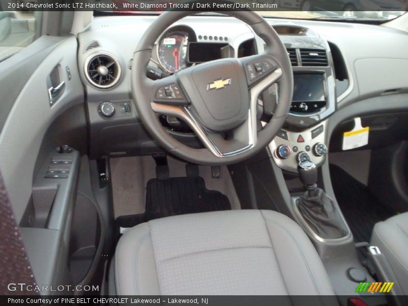 Dark Pewter/Dark Titanium Interior - 2014 Sonic LTZ Hatchback 
