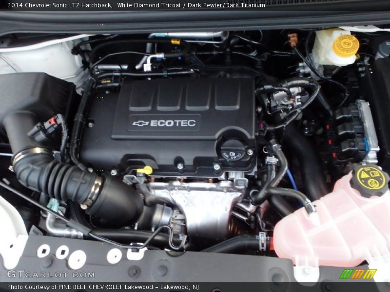  2014 Sonic LTZ Hatchback Engine - 1.4 Liter Turbocharged DOHC 16-Valve ECOTEC 4 Cylinder