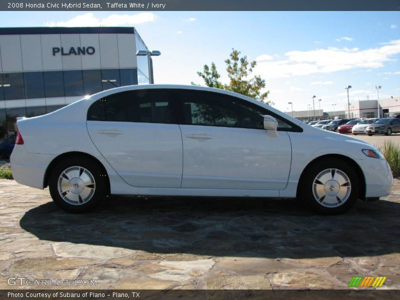 Taffeta White / Ivory 2008 Honda Civic Hybrid Sedan