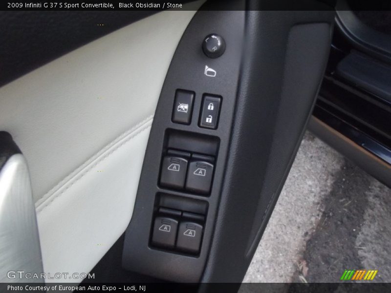 Black Obsidian / Stone 2009 Infiniti G 37 S Sport Convertible