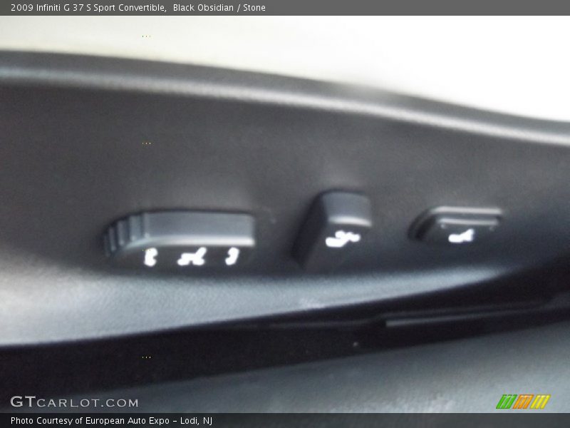 Black Obsidian / Stone 2009 Infiniti G 37 S Sport Convertible