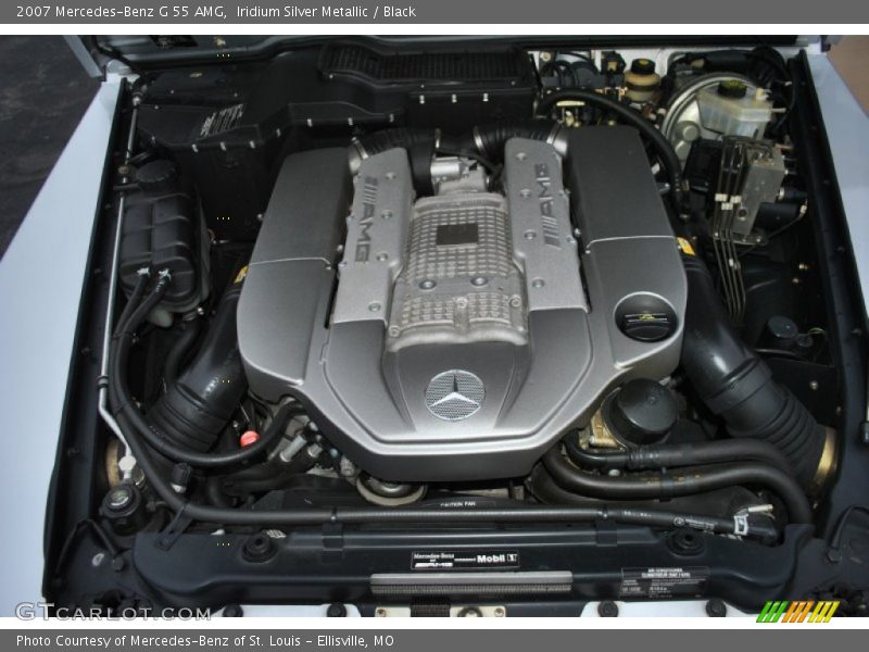  2007 G 55 AMG Engine - 5.4 Liter AMG Supercharged SOHC 24-Valve V8
