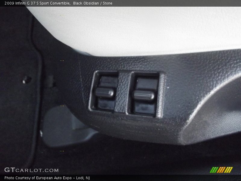 Black Obsidian / Stone 2009 Infiniti G 37 S Sport Convertible