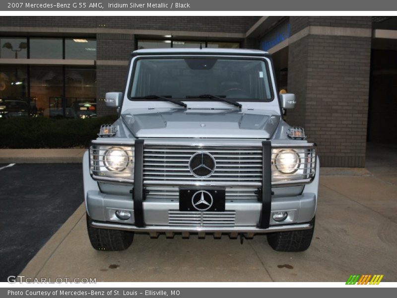 Iridium Silver Metallic / Black 2007 Mercedes-Benz G 55 AMG