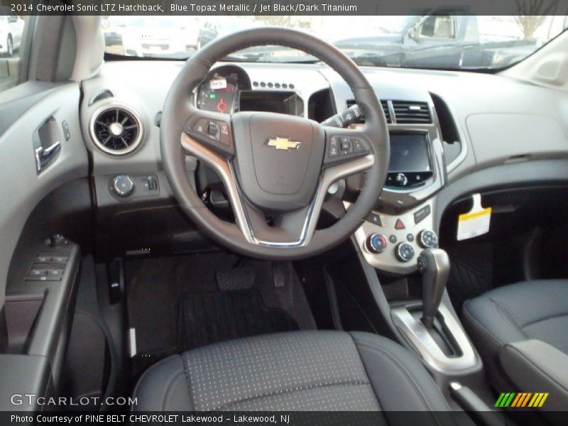 Dashboard of 2014 Sonic LTZ Hatchback