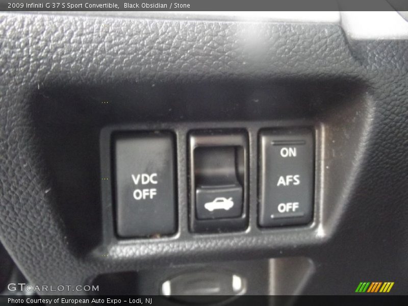 Black Obsidian / Stone 2009 Infiniti G 37 S Sport Convertible