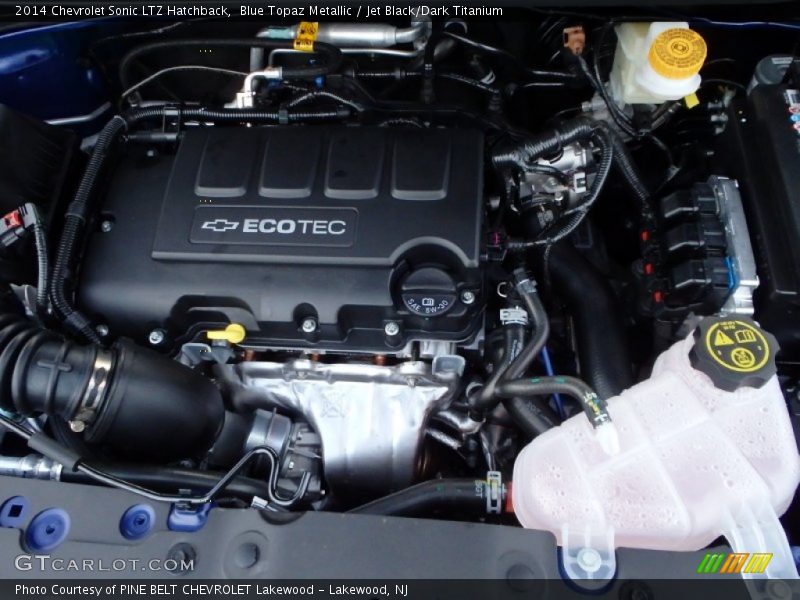  2014 Sonic LTZ Hatchback Engine - 1.4 Liter Turbocharged DOHC 16-Valve ECOTEC 4 Cylinder