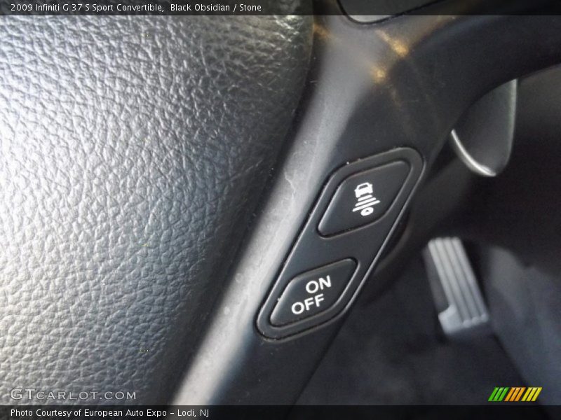 Black Obsidian / Stone 2009 Infiniti G 37 S Sport Convertible