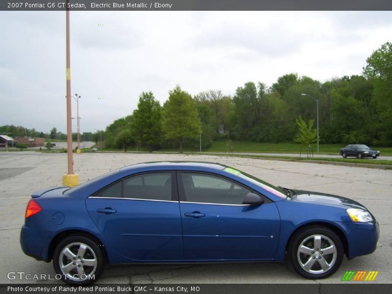 Electric Blue Metallic / Ebony 2007 Pontiac G6 GT Sedan