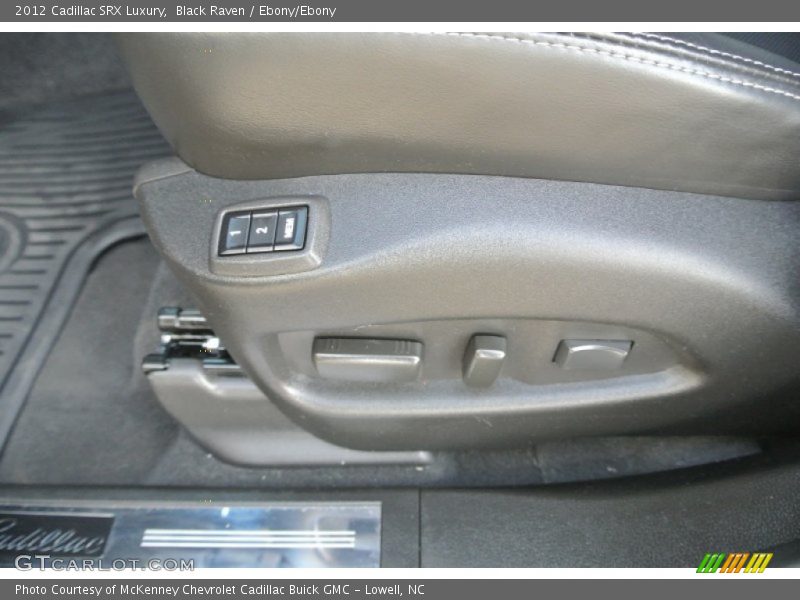 Black Raven / Ebony/Ebony 2012 Cadillac SRX Luxury
