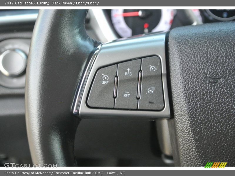 Black Raven / Ebony/Ebony 2012 Cadillac SRX Luxury