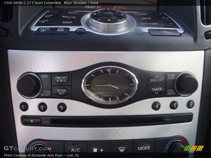 Black Obsidian / Stone 2009 Infiniti G 37 S Sport Convertible