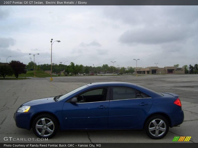 Electric Blue Metallic / Ebony 2007 Pontiac G6 GT Sedan