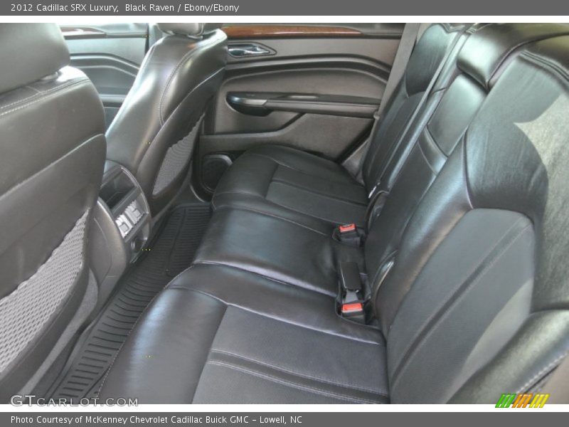 Black Raven / Ebony/Ebony 2012 Cadillac SRX Luxury