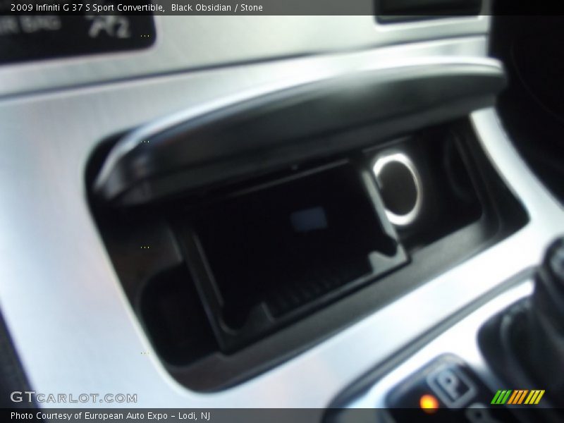 Black Obsidian / Stone 2009 Infiniti G 37 S Sport Convertible