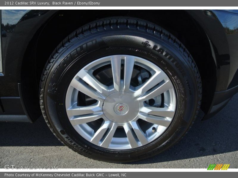 Black Raven / Ebony/Ebony 2012 Cadillac SRX Luxury