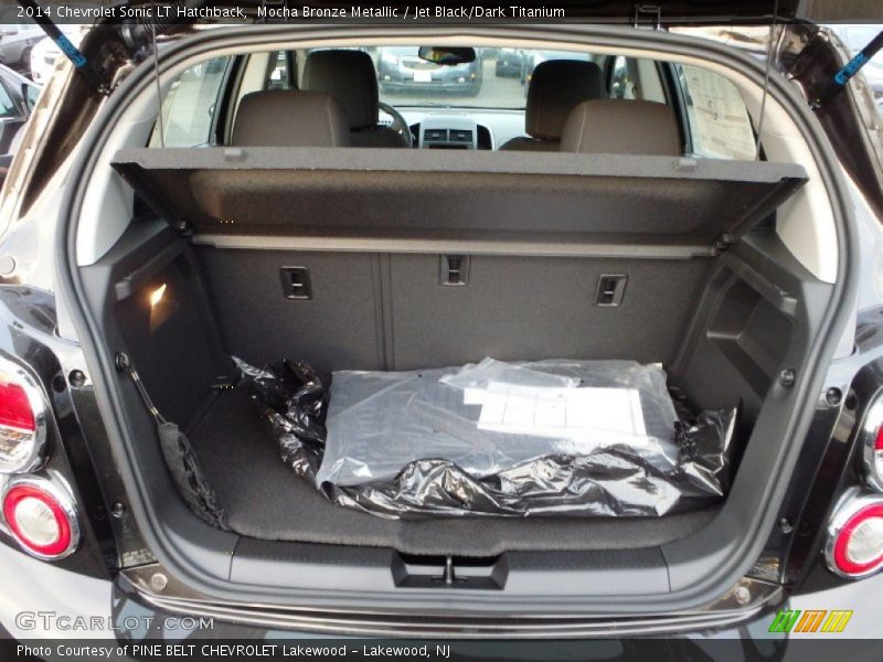 Mocha Bronze Metallic / Jet Black/Dark Titanium 2014 Chevrolet Sonic LT Hatchback