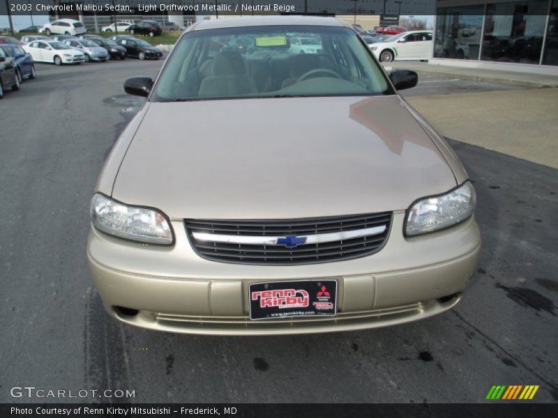 Light Driftwood Metallic / Neutral Beige 2003 Chevrolet Malibu Sedan