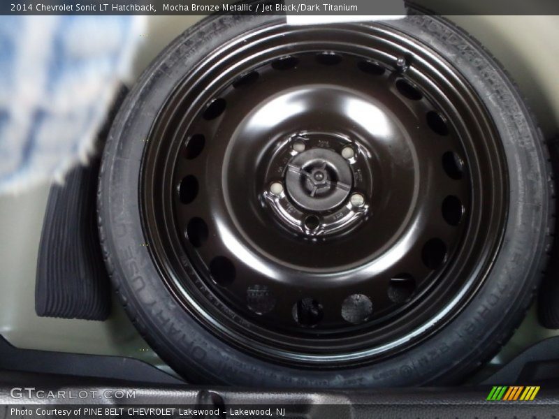 Mocha Bronze Metallic / Jet Black/Dark Titanium 2014 Chevrolet Sonic LT Hatchback