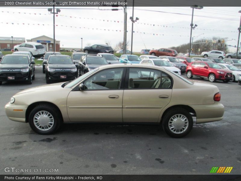 Light Driftwood Metallic / Neutral Beige 2003 Chevrolet Malibu Sedan