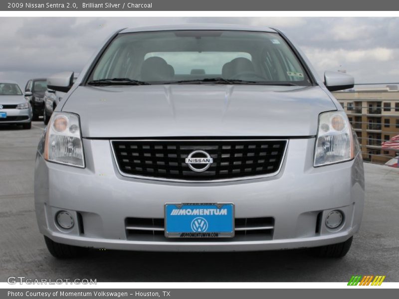 Brilliant Silver / Charcoal 2009 Nissan Sentra 2.0