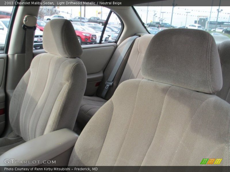 Light Driftwood Metallic / Neutral Beige 2003 Chevrolet Malibu Sedan