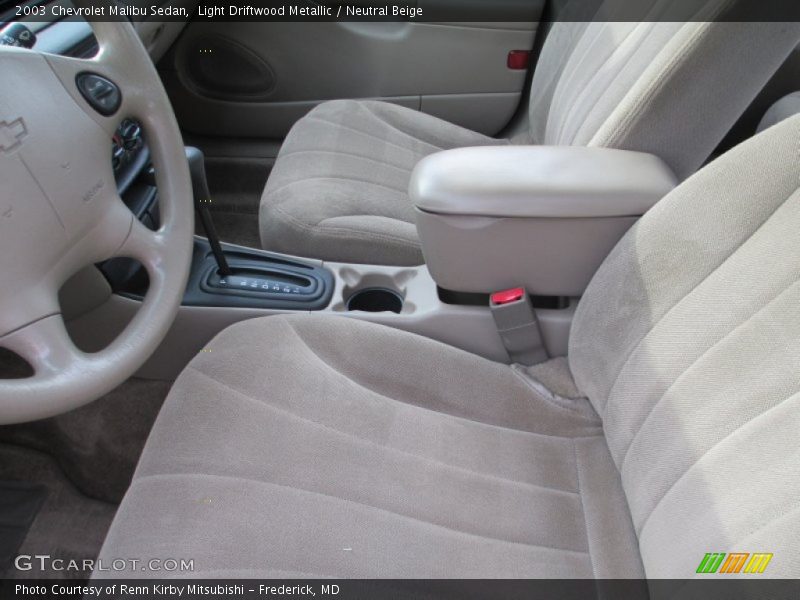 Light Driftwood Metallic / Neutral Beige 2003 Chevrolet Malibu Sedan