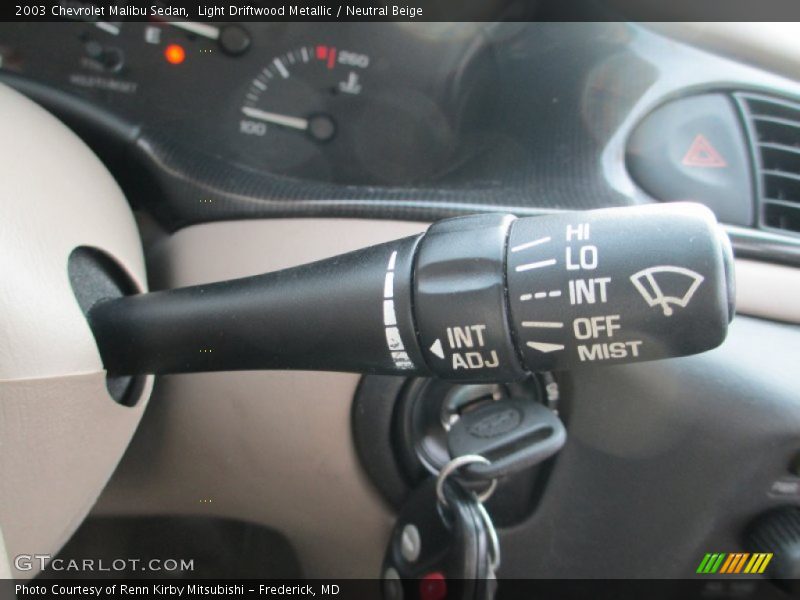 Light Driftwood Metallic / Neutral Beige 2003 Chevrolet Malibu Sedan