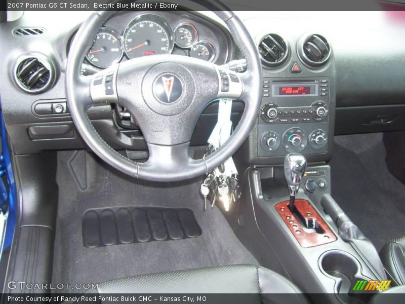 Electric Blue Metallic / Ebony 2007 Pontiac G6 GT Sedan