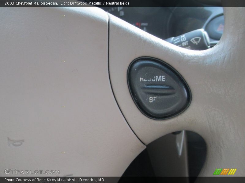 Light Driftwood Metallic / Neutral Beige 2003 Chevrolet Malibu Sedan