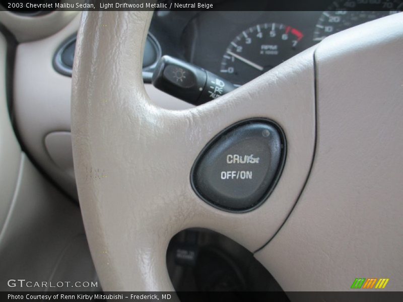 Light Driftwood Metallic / Neutral Beige 2003 Chevrolet Malibu Sedan