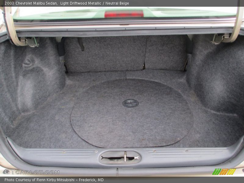 Light Driftwood Metallic / Neutral Beige 2003 Chevrolet Malibu Sedan