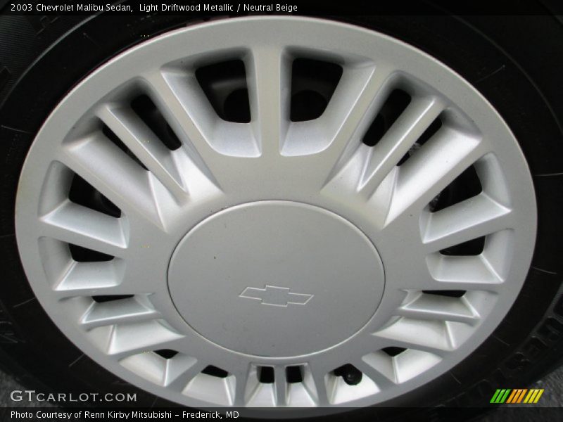 Light Driftwood Metallic / Neutral Beige 2003 Chevrolet Malibu Sedan