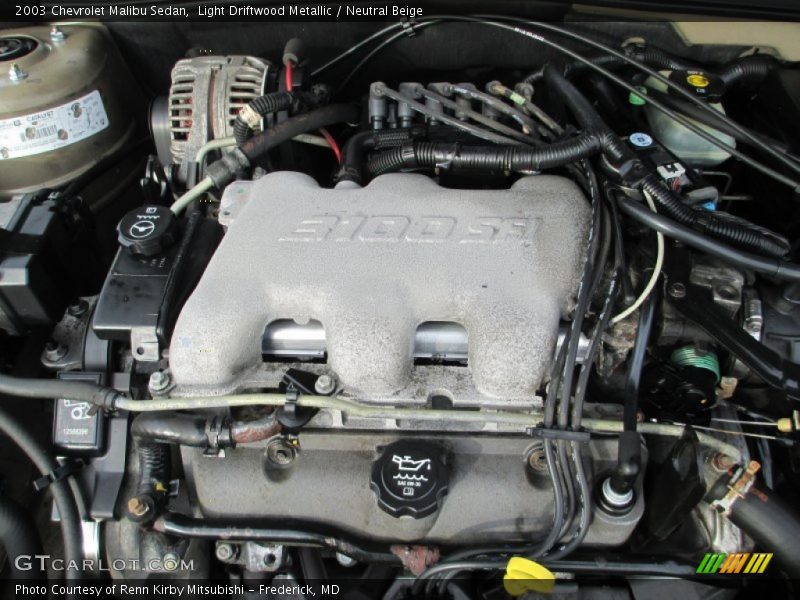 Light Driftwood Metallic / Neutral Beige 2003 Chevrolet Malibu Sedan