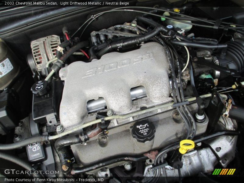 Light Driftwood Metallic / Neutral Beige 2003 Chevrolet Malibu Sedan